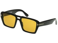 Okulary przeciwsłoneczne - Okulary przeciwsłoneczne Tom Ford FT1153 01E - miniaturka - grafika 1
