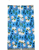 Skarpetki jeździeckie - Comodo Podkolanówki sublimacja ALPAKI I KAKTUSY - miniaturka - grafika 1