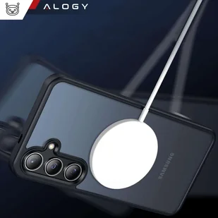 Etui do Samsung Galaxy S24 obudowa Mag Safe Case pokrowiec plecki na telefon MagMat matowe czarne + Szkło - Etui i futerały do telefonów - miniaturka - grafika 13