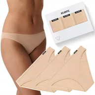 Majtki damskie - Figi Damskie Sportowe 3-PAK Majtki Bawełniane ATLANTIC 3BLP-602 - XL - miniaturka - grafika 1