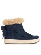 Buty dla dziewczynek - Geox Kozaki J Rebecca Girl Wpf J36CVA 00022 C4021 S Granatowy - miniaturka - grafika 1
