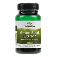 Suplementy naturalne - SWANSON Grapeseed extract 60 kaps - miniaturka - grafika 1