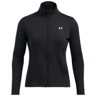 Bluzy sportowe damskie - Bluza damska Under Armour Motion Jacket EMEA Rozmiar: M / Kolor: czarny - miniaturka - grafika 1