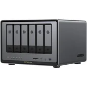 Serwery plików NAS i macierze dyskowe - Serwer plików UGREEN NASync DXP6800 Pro 8GB RAM - miniaturka - grafika 1
