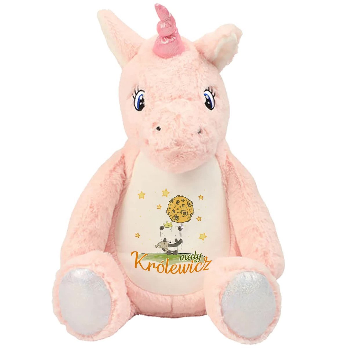 Miś Przytulanka Jednorożec MAŁY KRÓLEWICZ Wzory