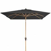 Parasole ogrodowe - ALU WOOD 3 x 2 m - automatyczny parasol uchylny z ochroną ULTRA UV 840 - miniaturka - grafika 1