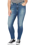 Spodnie damskie - MUSTANG Jeansy damskie Slim Fit Mia Jeggings, niebieski (ciemnoniebieski 885), 30W / 32L - miniaturka - grafika 1