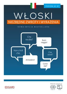 Edgard praca zbiorowa Włoski. Niezbędne zwroty i wyrażenia - Książki do nauki języka włoskiego - miniaturka - grafika 4