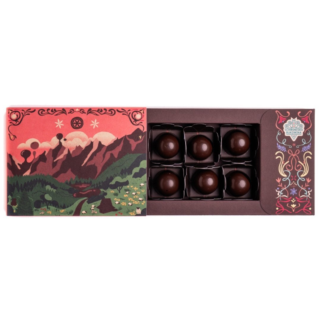 Praliny piernikowe 6 szt - Schronisko Bukowina