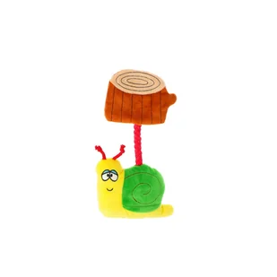 DINGO Zabawka pluszowa - Ślimak Teodor 28 cm - Zabawki dla psów - miniaturka - grafika 1