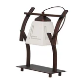 Dom i wnętrze OUTLET - Lampka stołowa K-4998 BRĄZ (｡◕‿◕｡) - miniaturka - grafika 1