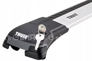 Thule Bagażnik samochodowy WingBar Edge 9584 S/M 70.4 + 78 cm srebrny 958400 - Bagażniki dachowe - miniaturka - grafika 1