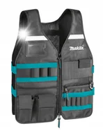 Odzież robocza - KAMIZELKA ROBOCZA Z KIESZENIAMI E-15609 MAKITA - miniaturka - grafika 1