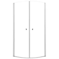 Kabiny prysznicowe - Kabina prysznicowa 1/4 koła Hooked 90x90x200 cm profile chromowane Sealskin - miniaturka - grafika 1