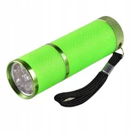 Latarki - Mini Uv Led Latarka do paznokci zielona - miniaturka - grafika 1