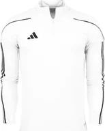 Bluzy damskie - Adidas Bluza dla dzieci adidas Tiro 23 League Training Top biao-czarna IB8477 128cm - miniaturka - grafika 1