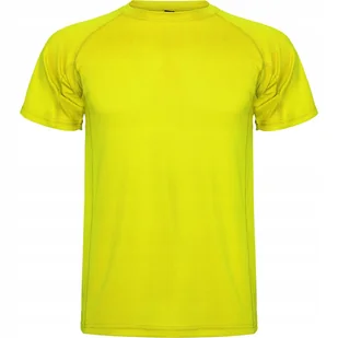 Koszulka Sportowa Męska T-shirt CONTROL DRY ROLY 0425 FLUOR YELLOW XL - Koszulki męskie - miniaturka - grafika 1