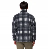 Bluzy męskie - Columbia Steens Mountain Printed Jacket 1478231195 Czarne XL - miniaturka - grafika 1