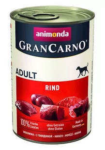 Animonda Gran Carno Adult Wołowina 400g AN82735 - Mokra karma dla psów - miniaturka - grafika 3