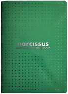 Zeszyty szkolne - Narcissus, Pakiet zeszytów A4 kropki, 48 kartek, zielony, 6 szt. - miniaturka - grafika 1