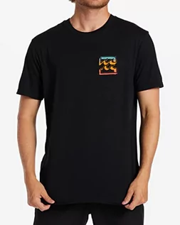 Koszulki męskie - BILLABONG Podstawowa koszulka męska czarna S - grafika 1