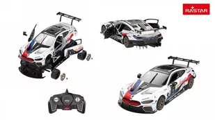 Autko R/C BMW M8 GTE 1:18 RASTAR - Zabawki zdalnie sterowane - miniaturka - grafika 1