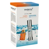 Zestawy kosmetyków damskich - Zestaw Sesderma, Hidaderm Hyal, krem-żel do twarzy, 50 ml + C-Vit 5, serum liposomowe, 30 ml - miniaturka - grafika 1
