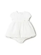 Sukienki i spódniczki dla dziewczynek - Mayoral Sukienka elegancka 1862 Biały Regular Fit - miniaturka - grafika 1