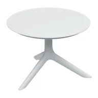 Stoły ogrodowe - Stolik ogrodowy FERNE Rimo White FRIS64-S449 Biały - miniaturka - grafika 1