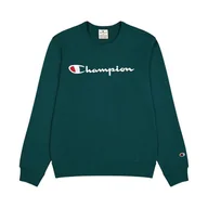 Bluzy sportowe męskie - Bluza na co dzień męska CHAMPION bez kaptura - miniaturka - grafika 1