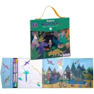 Zabawki kreatywne - Zestaw zabaw 4w1 dinozaury Floss & Rock - miniaturka - grafika 1