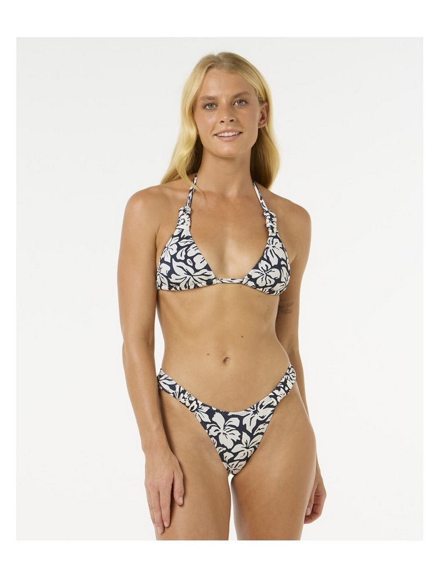 Stanik kąpielowy RIP CURL Las Flores Sliding Tri granatowy XL