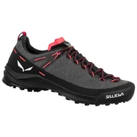 Buty trekkingowe damskie - Buty damskie Salewa Wildfire Canvas W Rozmiar butów (UE): 37 / Kolor: szary/czarny - miniaturka - grafika 1