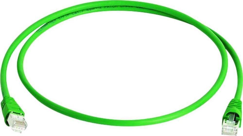 Telegaertner Telegärtner Telegartner MP8 FS 500 - Patch- Cable - RJ- 45 M - RJ- 45 M - 25cm - SFTP - CAT 6a - green L00000A0231