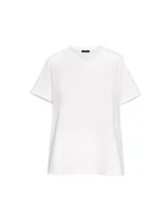 Koszule damskie - T-shirt basic biała - miniaturka - grafika 1