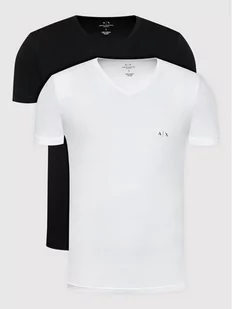 Armani Exchange Komplet 2 t-shirtów 956004 CC282 42520 Czarny Regular Fit - Koszulki męskie - miniaturka - grafika 1