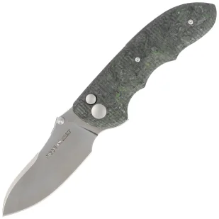 Nóż składany Viper Moon Dark Matter Green Fat Carbon, Satin MagnaCut by Fabrizio Silvestrelli (V6008FCV) - Noże - miniaturka - grafika 1