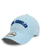 Czapki męskie - New Era Czapka z daszkiem Mlb Wordmark 920 La Dodgers 60503494 Niebieski - miniaturka - grafika 1