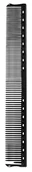 Szczotki i grzebienie do włosów - Y.S. Park, grzebień do strzyżenia męskich włosów, model 320, czarny - miniaturka - grafika 1