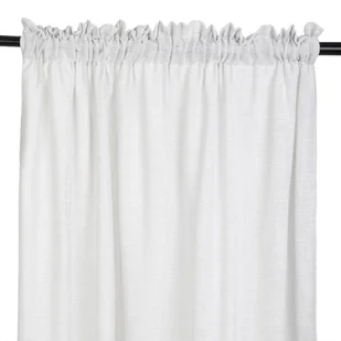 HOMLA BILA Jasnoszara zasłona 140x250 cm - Zasłony - miniaturka - grafika 1