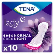 Podpaski - SCA Tena Lady Normal Night, podpaski specjalistyczne, 10 sztuk |TYDZIEŃ  od 99,99 zł !!! 9096895 - miniaturka - grafika 1