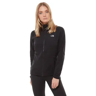 Kurtki damskie - Polar damski The North Face 100 Glacier Full Zip black - grafika 1