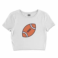 Koszulki i topy damskie - Bona Basics, Damski T-shirt basic, z nadrukiem cyfrowym, 100 bawełny, biały, swobodny, damski top, rozmiar: L, biały, L Krótki - miniaturka - grafika 1