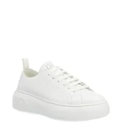 Trampki damskie - Armani Exchange Skórzane trampki - miniaturka - grafika 1