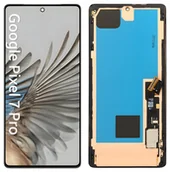 Części serwisowe do telefonów - WYŚWIETLACZ EKRAN LCD DO GOOGLE PIXEL 7 PRO OLED RAMKA GP4BC GE2AE GFE4J - miniaturka - grafika 1
