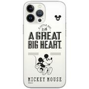 Etui i futerały do telefonów - Etui Disney dedykowane do Iphone 12 PRO MAX, wzór: Mickey 006 Etui częściowo przeźroczyste, oryginalne i oficjalnie licencjonowane - miniaturka - grafika 1