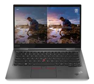 T1A Lenovo ThinkPad X1 Yoga Gen 5 Refurbished Intel® Core™ i5 i5-10310U Ultraprzenośny (14") Ekran Full HD 16 GB LPDDR3-SDRAM 512 GB SSD Windows 11 Pro Niemiecki Szary L-X1YG5-DE-T102 - Laptopy 2w1 - miniaturka - grafika 1