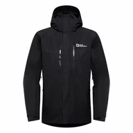 Kurtki męskie - Męska kurtka 3w1 Jack Wolfskin JASPER 3IN1 JKT M black - XXL - miniaturka - grafika 1