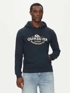 Quiksilver Bluza EQYFT05089 Granatowy Regular Fit - Bluzy męskie - miniaturka - grafika 1
