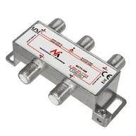 Rozgałęźniki - Maclean Rozgałęźnik satelitarny splitter 4 wyjścia 1/4 Unicable MCTV-498 5-2400MHz CEN-51523 - miniaturka - grafika 1